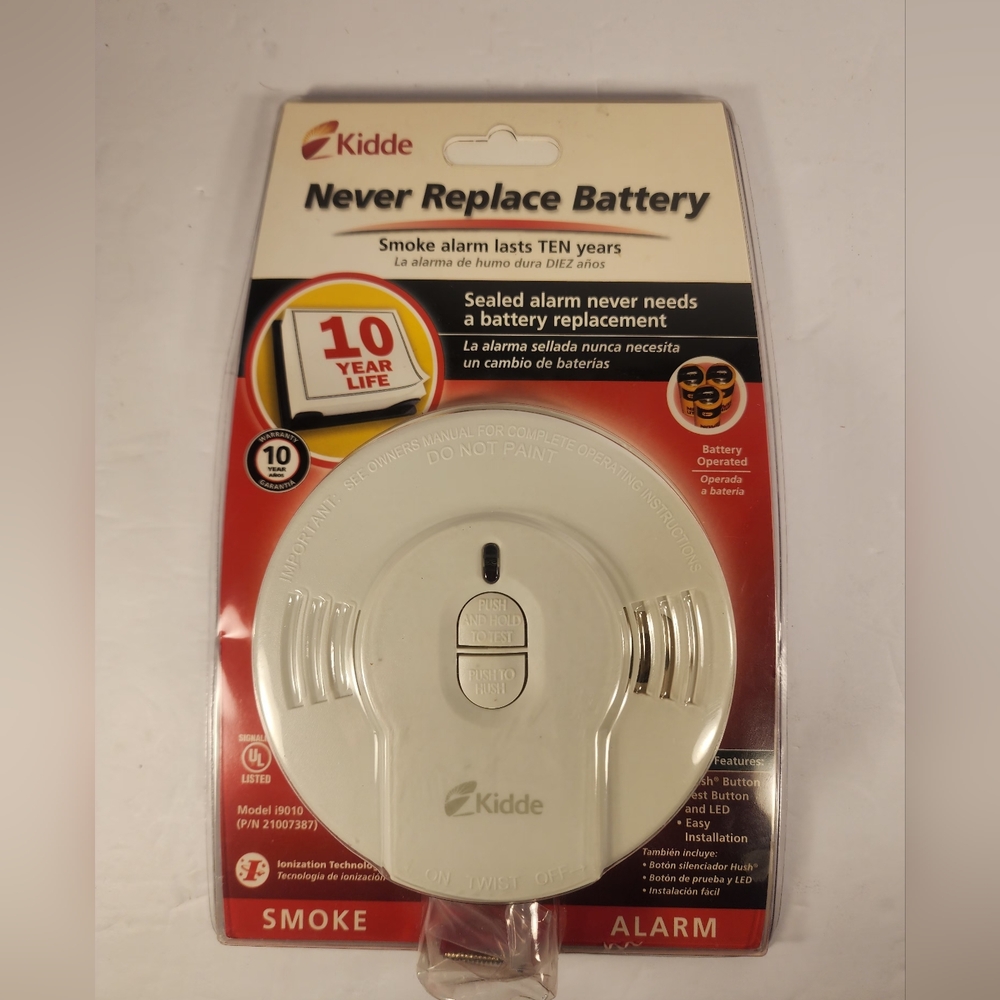 NEW SEALED Kidde Smoke Alarm i9010 10 Year Sealed Lithium Battery
